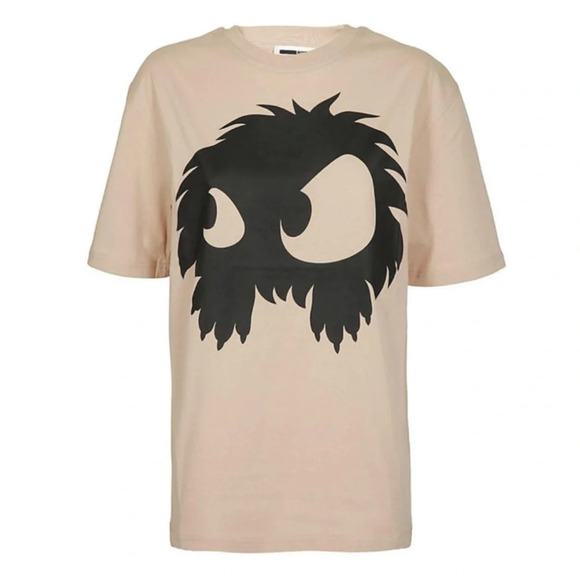 Alexander McQueen Monster print peach jersey T-shirt, size Large - Picture 1 of 7